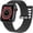 black, variant on LEIXIUER 1/2/3Pack Sport Loop Band for Apple Wacth Bands Ultra 49mm 45mm 44mm 40mm 41mm 42mm 38mm Women Men, Braided Adjustable Velcro Nylon Wristbands Bracele Strap for iWatch Series 8 7 SE 6 5 4 3 2