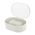 thumbnail image 5 of 1 Pc Portable Soap Dish Double Layer Clear Soap Dish for Bathroom 5.91"x4.33"x2.17", 5 of 6