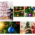 thumbnail image 6 of Christmas Balls 24 PK 1.1 Inch (3CM) Pre-Strung Shatter Proof Christmas Ornament Balls for Xmas Tree, 6 of 7