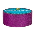 thumbnail image 3 of Duck Brand 0.75" Glitter Hot Pink Duct Tape Mini Roll, 15 Ft., 3 of 6