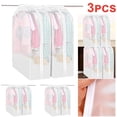 thumbnail image 1 of Fundas A Prueba Polvo Cubierta Antipolvo Transparente Portátil para Ropa (L) 6 Uds., 1 of 9