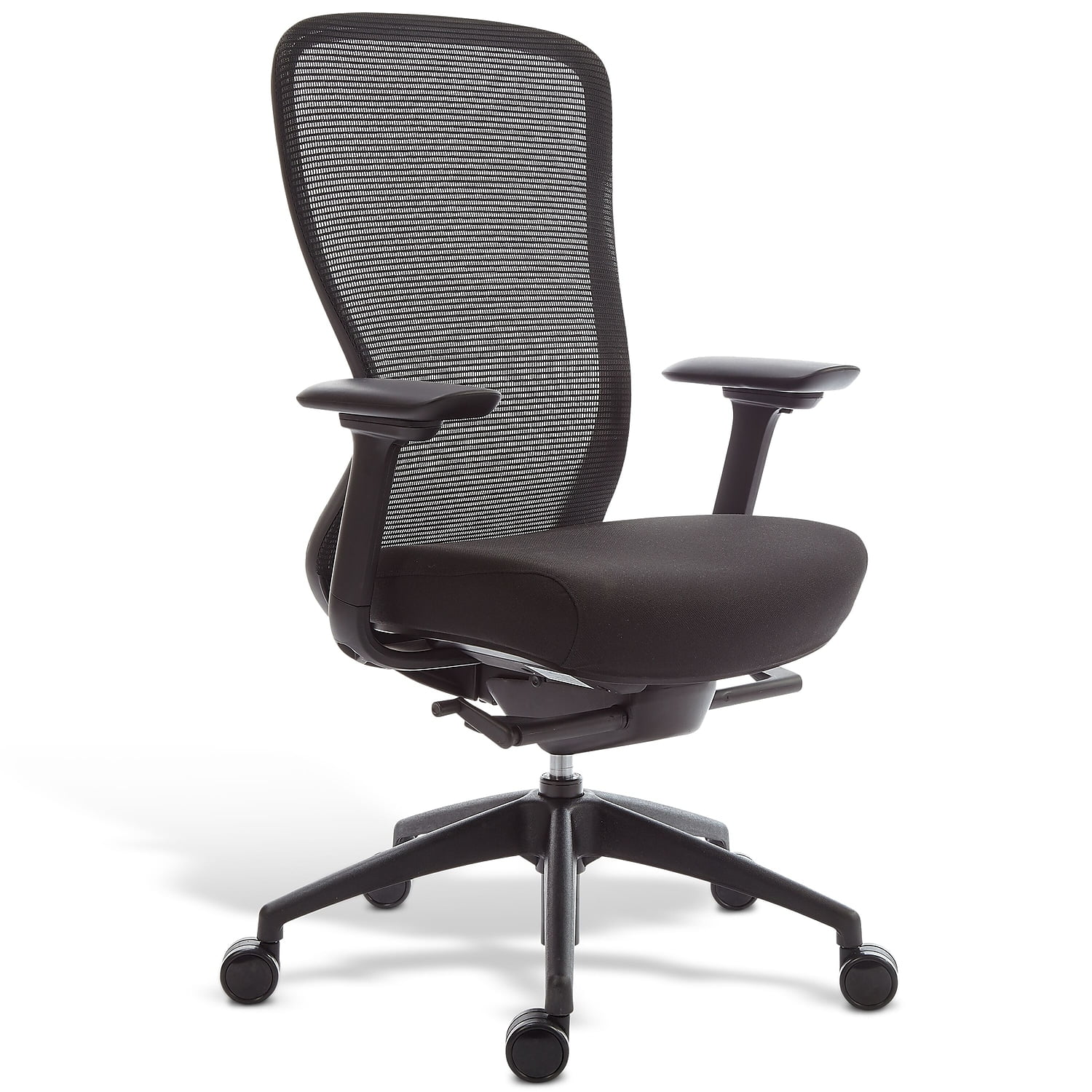 Union and Scale Marrett Mesh Office Chair with Tilt Mechanism and Durable Base Black 53249 Walmart