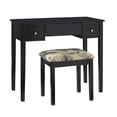 thumbnail image 4 of Riverbay Furniture Vanity Set Black with Bench, 4 of 10