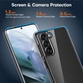 thumbnail image 2 of for Samsung Galaxy S21 Case, Hybrid Clear Shockproof Cell Phone Cover for Samsung Galaxy S21 5G, Anti-Scratch Transparent Sleek Light Durable Cover for Men Women, 2 of 7