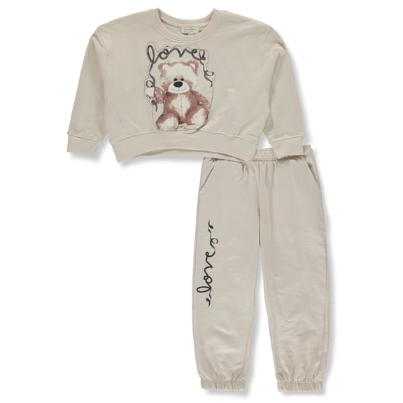 Jessica Simpson Girls' French Terry Two-piece Set, Sizes 4-12