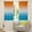 Color 16, variant on Erosebridal Green and Grey Gradient Blackout Curtains Aesthetic Ombre Curtains & Drapes, Emerald Watercolor Curtains Geometric Wave Window Drapes, Abstract Lines Black Out Curtains