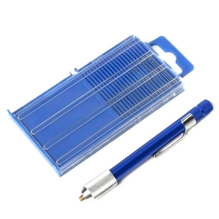 

cusimax teng hong hui 21pcs/Set Twist Drill Bits Aluminum Hand Spiral Drills 0.m-1mm Clamp Repair Tools Blue