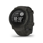 Garmin Instinct 2, Rugged GPS Outdoor Watch, Multi-GNSS Support, Trackback Routing, Graphite