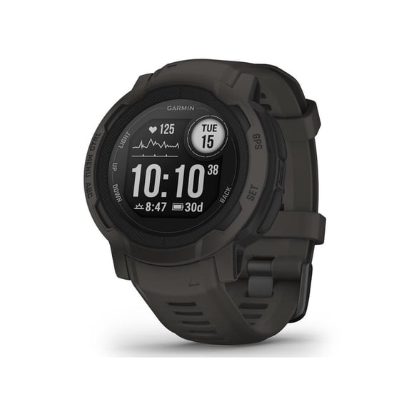 (New without box) Garmin Instinct 2, Rugged GPS Outdoor Watch, Multi-GNSS Support, Trackback Routing, Graphite