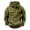 Army Green, variant on Big and Tall Hoodies for Men Quarter Zip Up Hoodie Pullover Fashion Long Sleeve Hooded Sweatshirts Cargo Loose Fit Sweatshirts