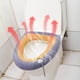 thumbnail image 4 of Cojín para asiento de inodoro, funda de inodoro gruesa, cojín de punto para inodoro, funda de inodoro lavable para el hogar, funda de asiento de inodoro cálida para invierno, cojín para asiento de tap, 4 of 4
