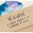 thumbnail image 3 of Printtoo Custom Self Inking Return Address Stamp Personalized Wedding Invites Rubber Stamp, 3 of 6