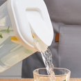 thumbnail image 4 of Xiao Hua 1800ml kettle with handle, BPA free, plastic material, top cover, can be placed inside the refrigerator door, perfect for brewing tea and juicing, 1 piece., 4 of 5