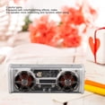 thumbnail image 3 of Altavoz Transparente, Altavoz Inalámbrico Portátil Con Luces de Colores, Tarjeta de Memoria Compatible, Mini Altavoz de Escritorio Con Sonido Estéreo Para El Hogar,, 3 of 7