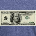 thumbnail image 3 of CafePress - 100 Dollar Bill Men's Deluxe T Shirt - Mens Tri-blend T-Shirt, 3 of 4
