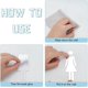 thumbnail image 4 of pares de letreros de identificación de baños, letreros blancos para baños, letreros para baños de hombres y mujeres, calcomanías de acrílico para puertas de inodoros, para oficinas, negocios y, 4 of 8