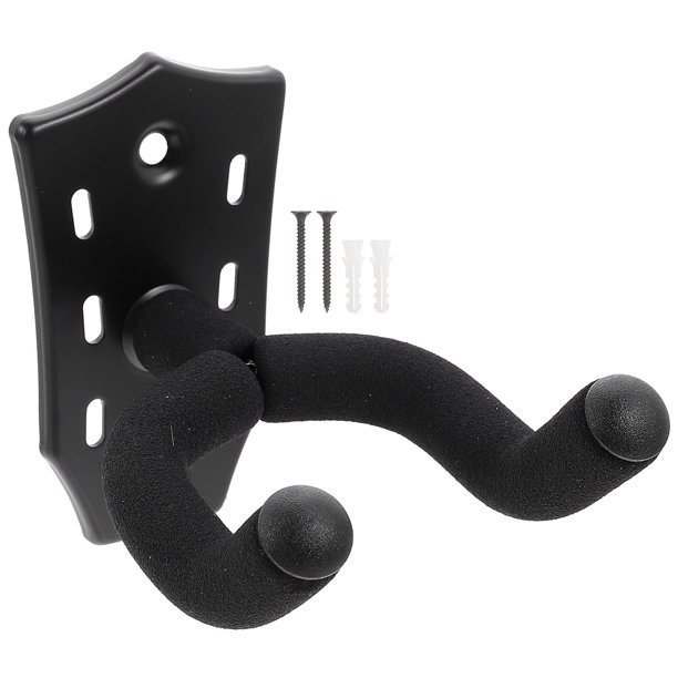 Nestingho Soporte De Pared Para Guitarra Negro Con Material Resistente Para Uso En Hogar Y Protección Segura