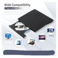 thumbnail image 3 of 2 IN1 USB3.0 External CD DVD Drive RW CD Writer Drive Burner  Optical Drives, 3 of 6
