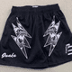 thumbnail image 3 of Pantalones cortos de estilo americano de moda para hombre, pantalones cortos deportivos casuales de malla cortados a la rodilla, pantalones cortos de entrenamiento para correr y baloncesto para hombre, 3 of 4