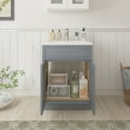 thumbnail image 4 of Vanity Art 24" W Birch Plywood Freestanding Single Base Storage Cabinet with Soft Close Doors, 4 of 9