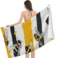 thumbnail image 2 of PHYHOO Beach Towel Cute Bee Theme Sand-Free Microfiber Towel Ultra Soft Fast Dry Pool Towel Absorbent Towel Lightweight Towel for Outdoor Bathroom Swimming 30x60in, 2 of 8