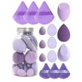 thumbnail image 1 of 15-Piece Professional Makeup Sponge Set Multi-Shape Blenders For Flawless Foundation Application, 1 of 7