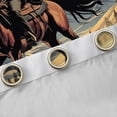 thumbnail image 4 of Homewish Rustic Farmhouse Adult Curtains Pack of 2 (42x84 Each), Western Cowgirl Cowboy Curtains Blackout, Countryside Bedroom Curtains, Living Room Curtains Decor, 4 of 6