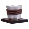 thumbnail image 5 of Small Japanese style 999 Sterling Silver Tea Cup,Handmade Kung Fu Tea Set Accessories,  Master Cup, Drinking Cup Home Gift, 5 of 7