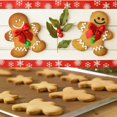 thumbnail image 3 of Gingerbread Man Cutters Set 3 Pack Stainless Steel Cookie Cutter Biscuit Cutter Shapes for Christmas Cake Decorating, Pastry, 3 of 7
