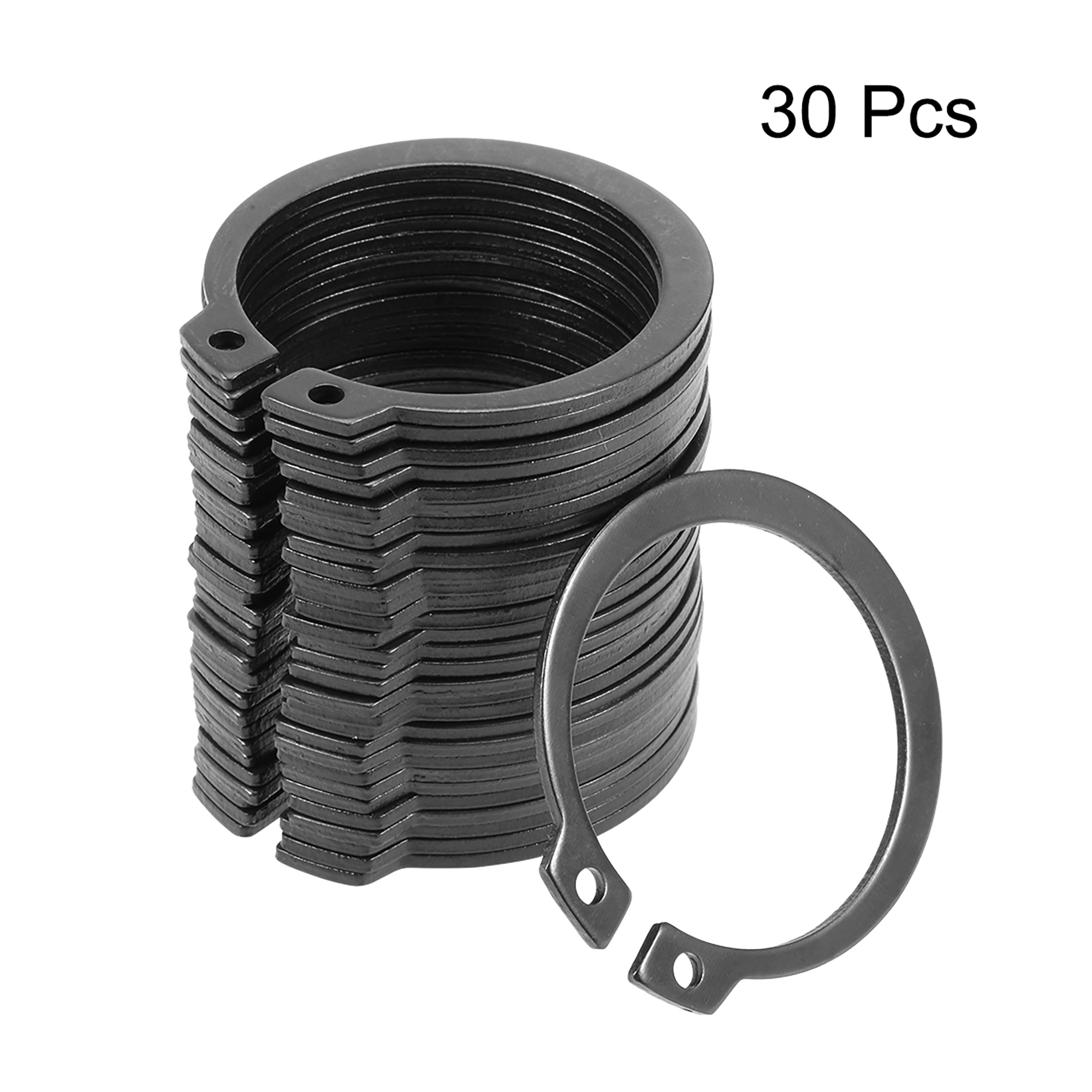 40mm External Circlips CClip Retaining Snap Rings 65Mn 30pcs Walmart