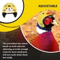 thumbnail image 4 of Billuyoard Casco de seguridad para mascotas, sombreros divertidos de concha, accesorios para disfraces, sombreros, juguete, aves de corral, pollo, Type3 NO3, 4 of 6