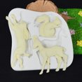 thumbnail image 3 of sweethay Molde de silicona para Chocolate con forma de animales, molde para Fondant, herramienta para hornear para decoración DIY para decoración de Herramientas y accesorios para hornear sweethay HA000975-00, 3 of 6