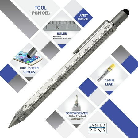 Monteverde One Touch Tool Mechanical Pencil 0.9mm #2 Medium Lead (MV35241) 