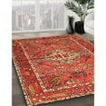 thumbnail image 3 of Ahgly Company Machine Washable Indoor Square Traditional Red Area Rugs, 3' Square, 3 of 7