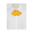 thumbnail image 5 of INSPIRE CHIC Nœud Papillon Pré-Noué pour Femme, Nœud Papillon, Sangle Ajustable, Cravates, Tour de Cou, Jaune Doré, Taille Unique, 5 of 5
