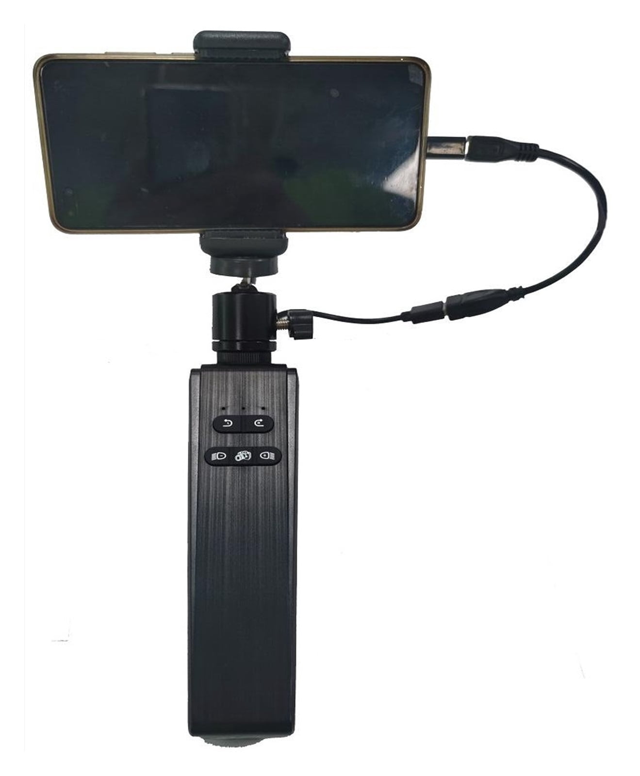 360 Degree Rotary Endoscope 8MM Rotation Sewer Endoscopic Piping Steering Inspection Camera Articulate Video Borescope For Cars for Measurement