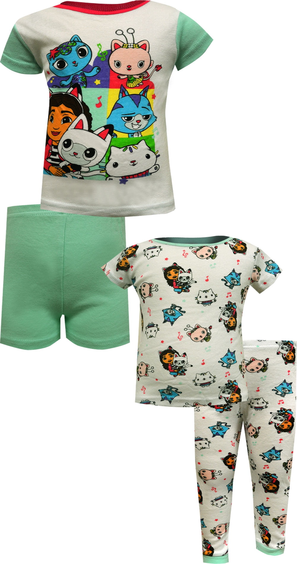 DREAMWORKS GABBY'S DOLLHOUSE Girls' Gabby's Dollhouse 4 Piece Warm