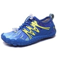 thumbnail image 4 of Hugtrwg Zapatos Acuáticos para Zapatos Transpirables para Correr para para Caminatas en El Lago (Azul 29), 4 of 8