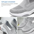 thumbnail image 3 of RURAN Padgene Women Walking Shoes Sock Sneakers Slip-On Breathable Mesh Trainers Women's Comfortable Casual Ladies Air Cushion Athletic Shoes Running Jogging Shoes, 3 of 8