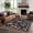 Butterfly&Black, variant on Washable Area Rug 8'x10', Non Slip Washable Rug for Living Room, Animal Butterfly Print Indoor Soft Carpet for Bedroom, Dining Room