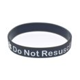 thumbnail image 1 of Decodeary 10Pcs Silicone Bracelet Bracelets Simple Style Rubber Wristband Decoration Gray, 1 of 6