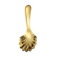 thumbnail image 4 of Cuchara de cuchara de mango corta cuchara multipropósito de sopa portátil cucharada de cuchara de cuchara para condimentos para hornear helado oro, 4 of 9