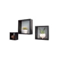 thumbnail image 1 of Repisas Flotantes Cuadradas Minimalistas Set premium Chocolate, 1 of 2