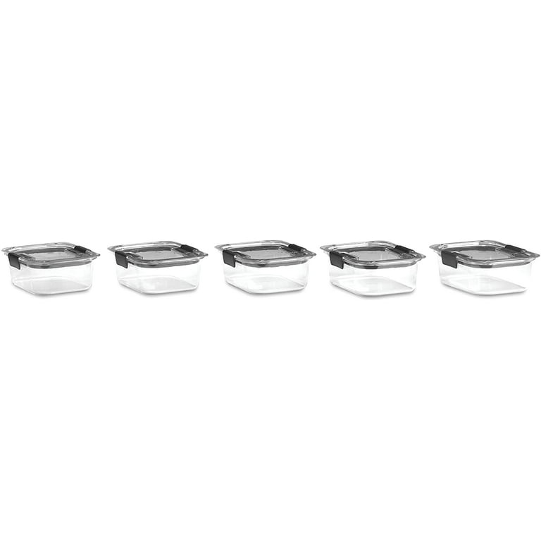 Rubbermaid® Brilliance Medium Containers - Clear, 3.2 c - Mariano's