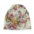 thumbnail image 3 of Femmes Inde Musulmane Stretch Turban Chapeau Dentelle Cheveux Impression Tête Foulard Wrap, 3 of 5
