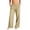 Beige wide leg pants for women a1, variant on Women's Wide Leg Pants Elastic with Pockets Casual Lounge Workout Trousers, Beige S
