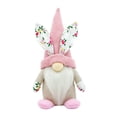thumbnail image 1 of Easter Decorations Easter Bunny Gnomes Decorations for Home Indoor Tiered Tray Desk Easter Spring Easter Rabbit Centerpiece Table Decorations Funny Easter, 1 of 4