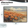 thumbnail image 4 of Stupell Industries Eclectic Desert Poppies in Valley Black Framed Giclee Art, 18 x 12, by Gina Kelly, 4 of 8