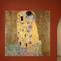 Wallhogs Klimt The Kiss (1907) Wall Mural