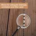 thumbnail image 6 of Renwick Pack of 27 Interlocking Wood Flooring Tiles for Outdoor & Indoor, Brown, 6 of 9